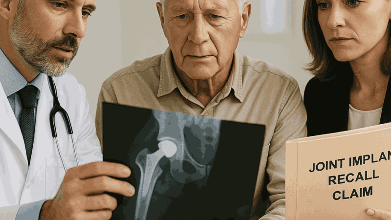 Exactech Knee and Hip Implant Recall Lawsuits: File Your Claim Today