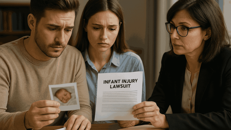 Filing an Infant Injury Lawsuit: Legal Options for New Parents